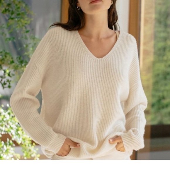 Jenni kayne cabin sweater 70/30 - Picture 2 of 12